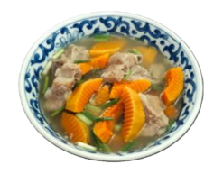 Combo: Canh bí đỏ sườn heo