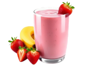 Combo sinh tố dâu tây + chuối