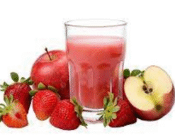 Combo sinh tố dâu tây + táo