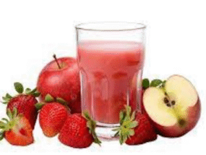 Combo sinh tố dâu tây + táo