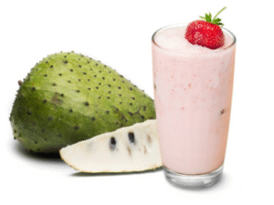 Combo sinh tố mãng cầu + dâu