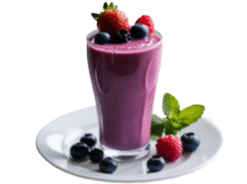 Combo sinh tố việt quất + dâu tằm